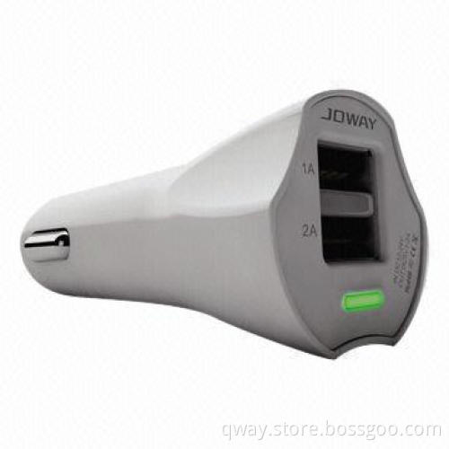 In-car Chargers, Suitable for iPhone/iPad, GPS, HTC Droid DNA/One/LG Optimus L9/Optimus G Pro
